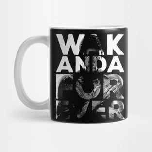 Wakanda Forever Tribute Chadwick Boseman Mug